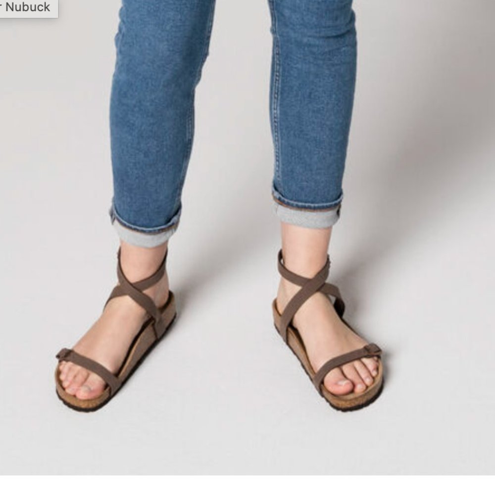 Very gently used Birkenstock Daloa ankle strap sandal Size 39N (8/8.5)